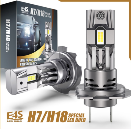 200W LED Диодни крушки  E4S H7 H18 +300% Светлина Крушки за Директен Монтаж 15000lm