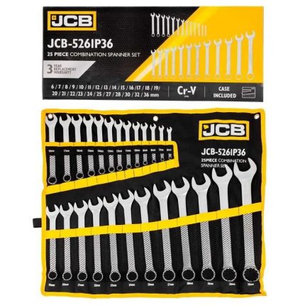 Комплект звездогаечни ключове JCB 25бр , 6-36MM