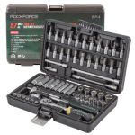 Комплект Гедоре Шестостен 57 части 1/4 4-14мм ROCKFORCE