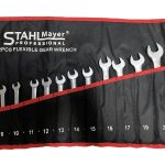 Звездогаечни тресчотни ключове 8–22 мм StahlMayer с чупещо рамо