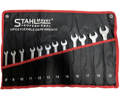 Звездогаечни тресчотни ключове 8–22 мм StahlMayer с чупещо рамо