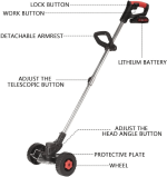 Акумулаторен  тример STAHLMAYER PRO 36V  8Ah с колелца - Image 7