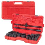 Ударно гедоре комплект EVERFORCE  26 части  6-стенен (3/4"-1", 17-65 mm) - Image 2