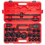 Ударно гедоре комплект EVERFORCE  26 части  6-стенен (3/4"-1", 17-65 mm) - Image 3