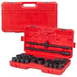 Ударно гедоре комплект EVERFORCE  26 части  12-стенен (3/4"-1", 17-65 mm) - Image 2