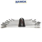 Удължени подвижни  ключове звезди с тресчотка 8-19мм , HAWEK - Image 4