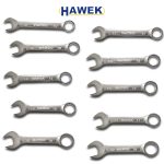 КОМПЛЕКТ КЪСИ ЗВЕЗДОГАЕЧНИ КЛЮЧОВЕ 10-19мм , HAWEK - Image 2