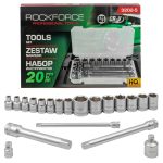 Вложки к-т 20части 3/8" (6-22мм)  ROCKFORCE