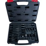 Комплект ударни преходници и удължения 18 части -  1/4",3/8", 1/2" KraftWelle