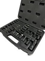 Комплект ударни преходници и удължения 18 части -  1/4",3/8", 1/2" KraftWelle - Image 3