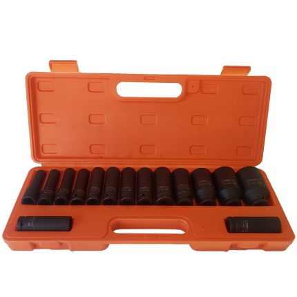 Комплект ударни вложки 15броя 1/2" StahlMayer
