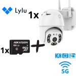IP въртяща безжична камера  8MPX- 4+4LED + SD карта 128gb YCC365+ - Image 7