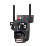 Тройна външна WiFi камера P21 – 36MP, ICSee - Image 3