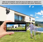Тройна външна WiFi камера P21 – 36MP, ICSee - Image 6