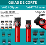 PREMIUM BARBER КОМБО VGR – ПЪЛЕН ПРОФЕСИОНАЛЕН КОМПЛЕКТ ЗА БАРБЕРИ И ФРИЗЬОРИ - Image 6