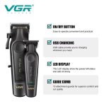VGR Professional Hair Trimmer V-197 & V-995 - Image 2