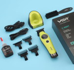 VGR 880T Professional Hair Trimmer (Green) - Image 6