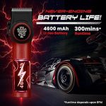 VGR V-001 RED Професионална машинка за подстригване - Image 3