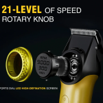 VGR V-001 GOLD Професионална машинка за подстригване - Image 5
