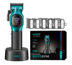 Професионална машинка за подстригване VGR V-886C GREEN