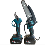 Комплект Акумулаторна Безчеткова KraftMaster Ножица и Резачка за клони 36V 8AH