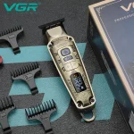 VGR V-643 – Професионален комплект за подстригване 2 в 1 с 16 приставки - Image 4